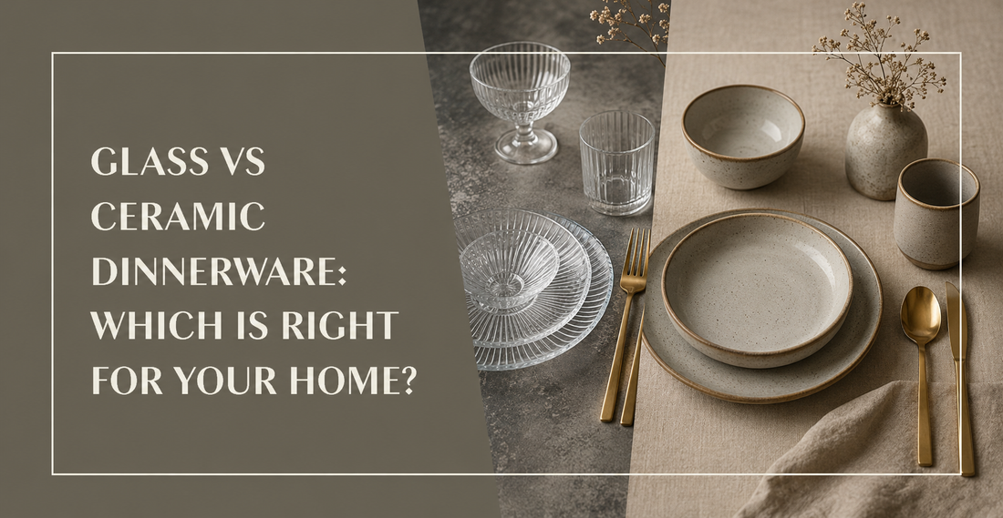 glass vs ceramic dinnerware comparison