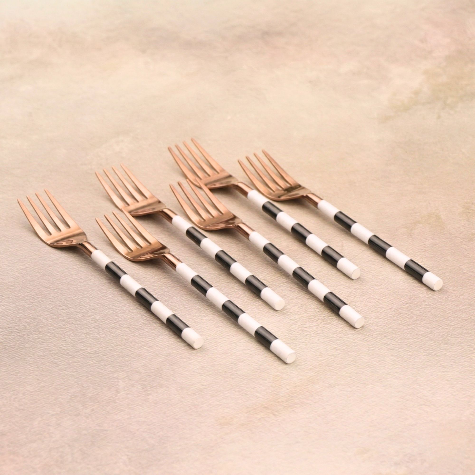Black & white Rose Gold, Dinner Twelve