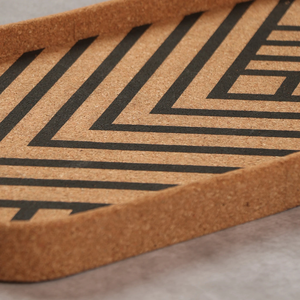 Stripes Serving Tray