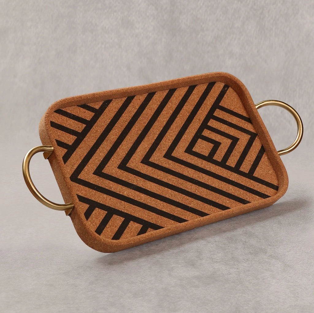 Stripes Serving Tray