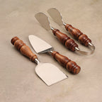 Natural Tongs & Spatula Trio