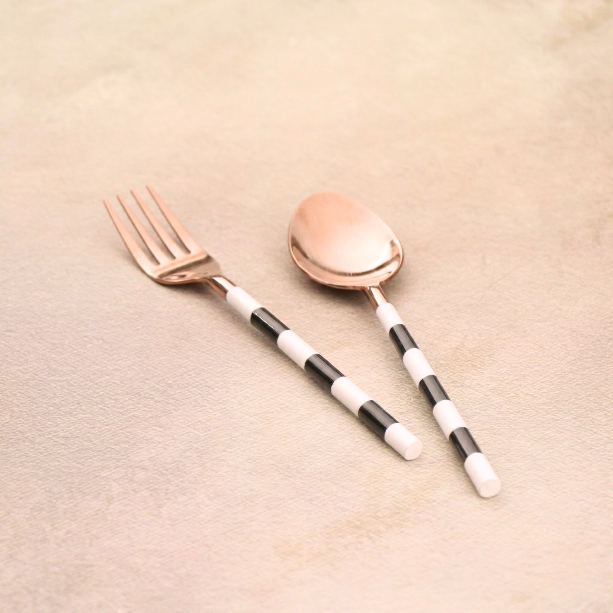 Black & white Rose Gold, Dinner Twelve