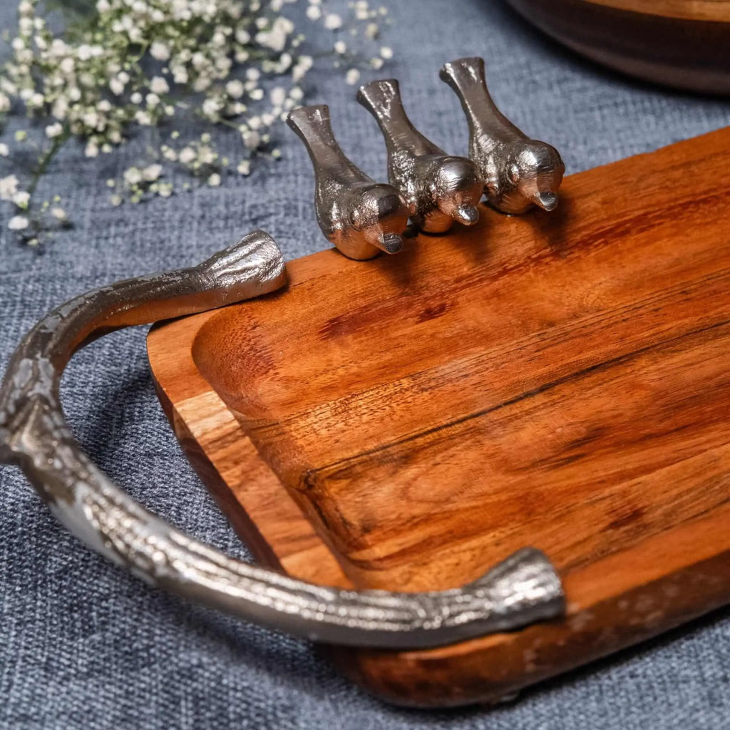 Birds Bowl & platter set