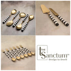 Black & White Flatware Collection
