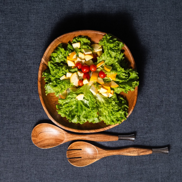 Salad Bowl - Abstract Blue