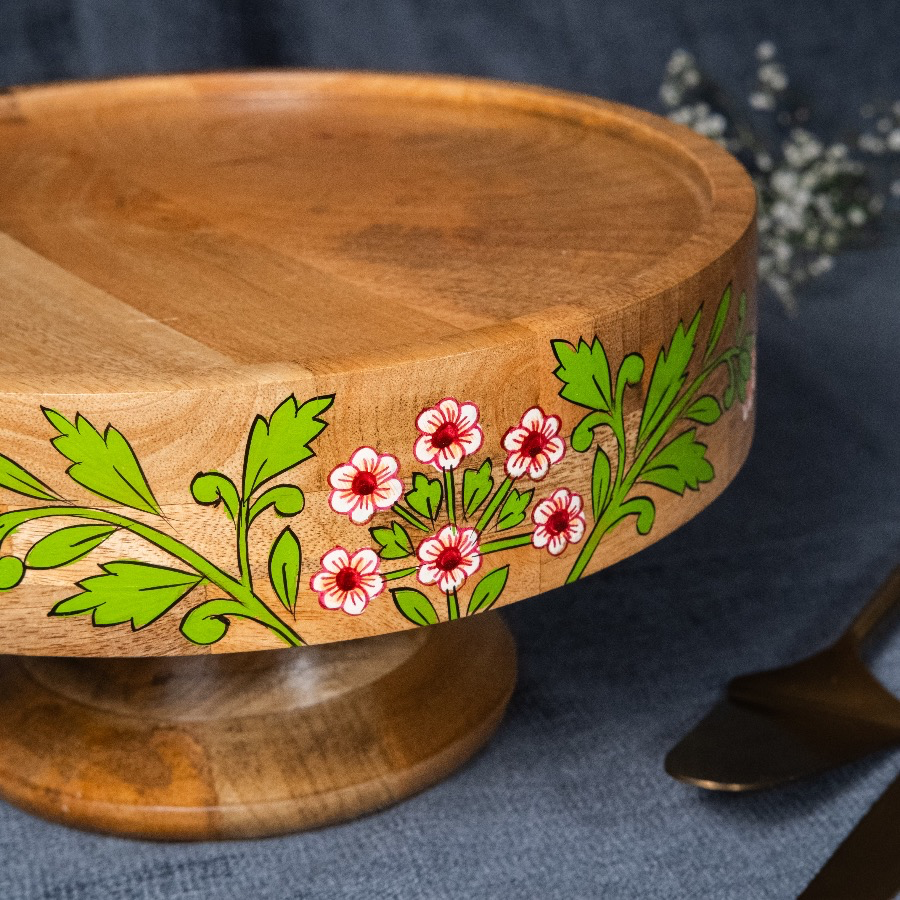 Floral - Cake Stand