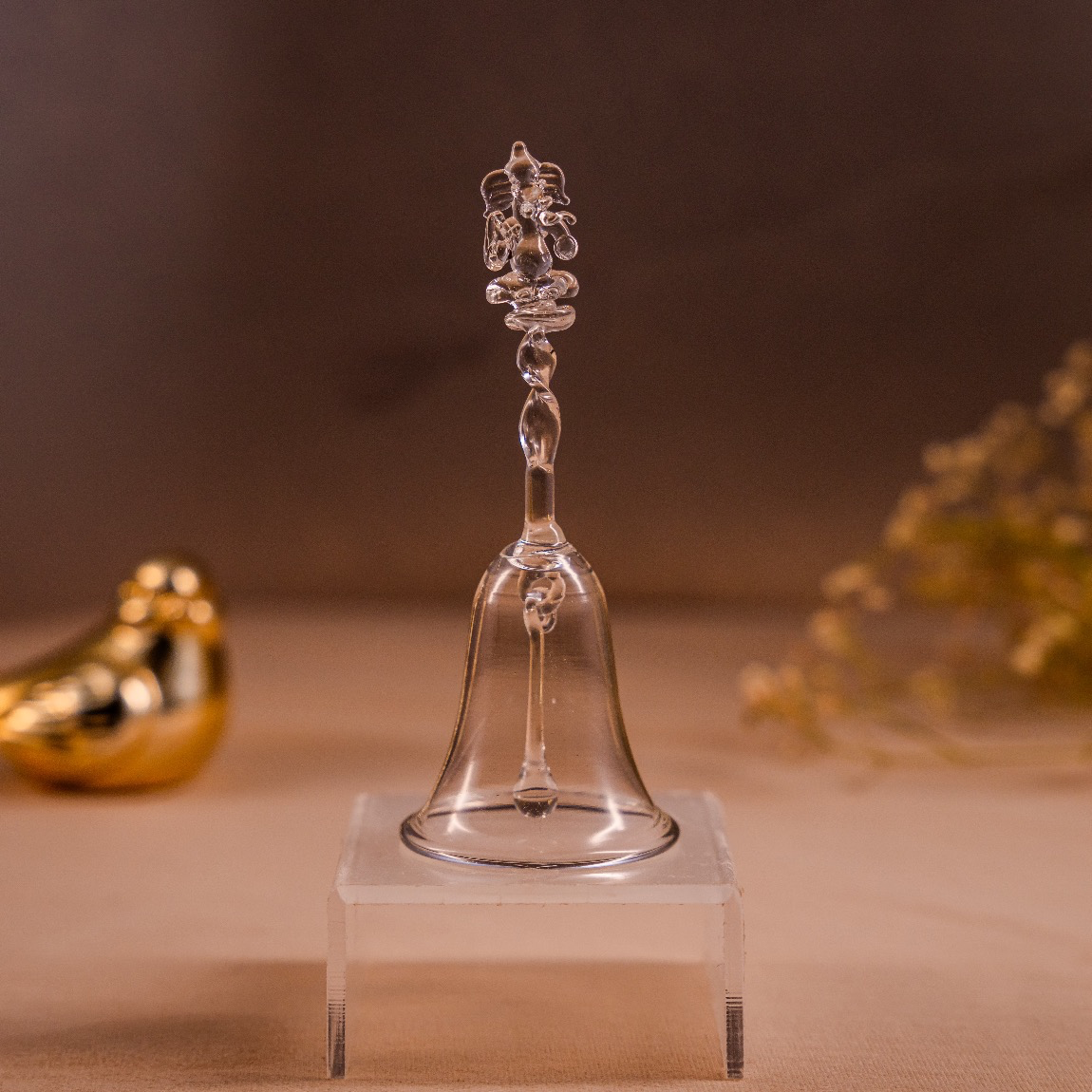 Ganesh Glass Bell