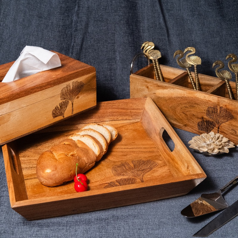 Print - Wooden Spoon Caddy