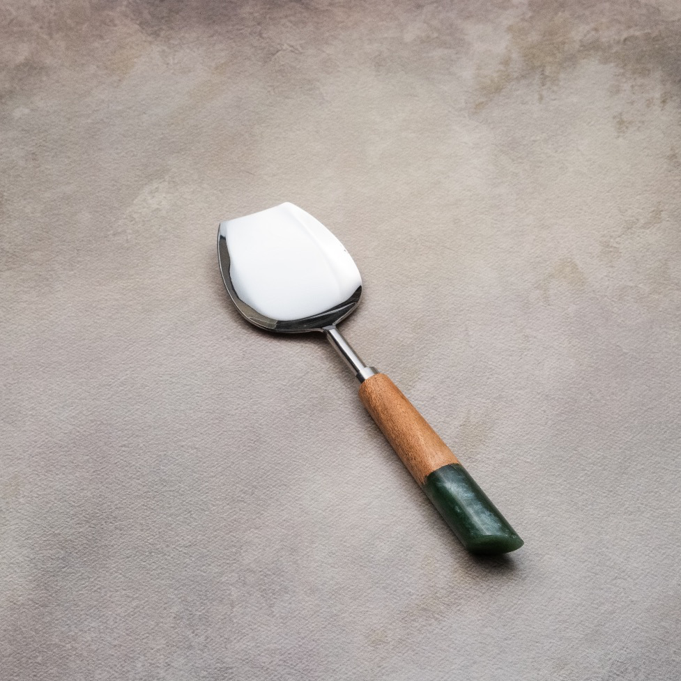 Grey Serving Spoons Set