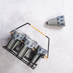 Blue Slate - Ceramic Chai Glass