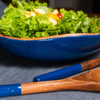 Salad Bowl - Abstract Blue
