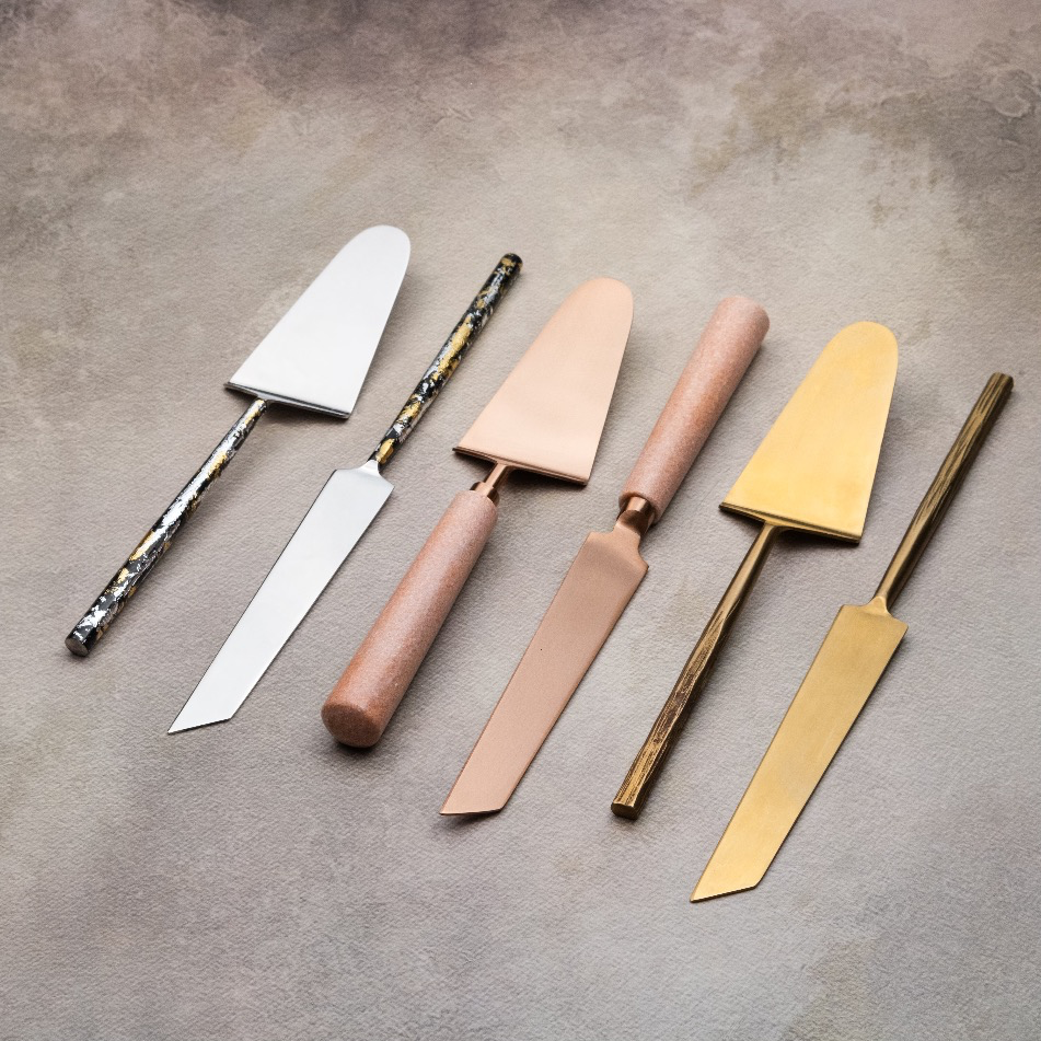Foil Cake Knife Set