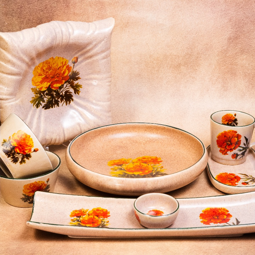 Marigold - Flat Bowls