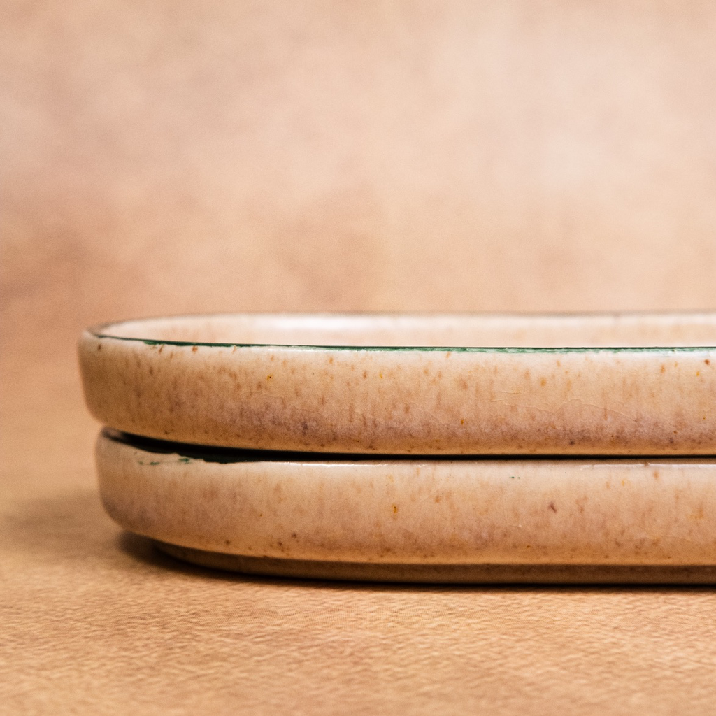 Marigold - Oval Cocktail Plate