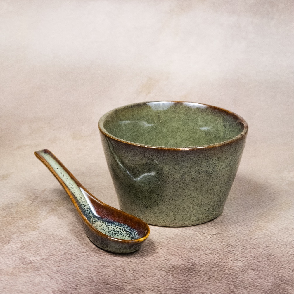Sage Green - Soup Bowls