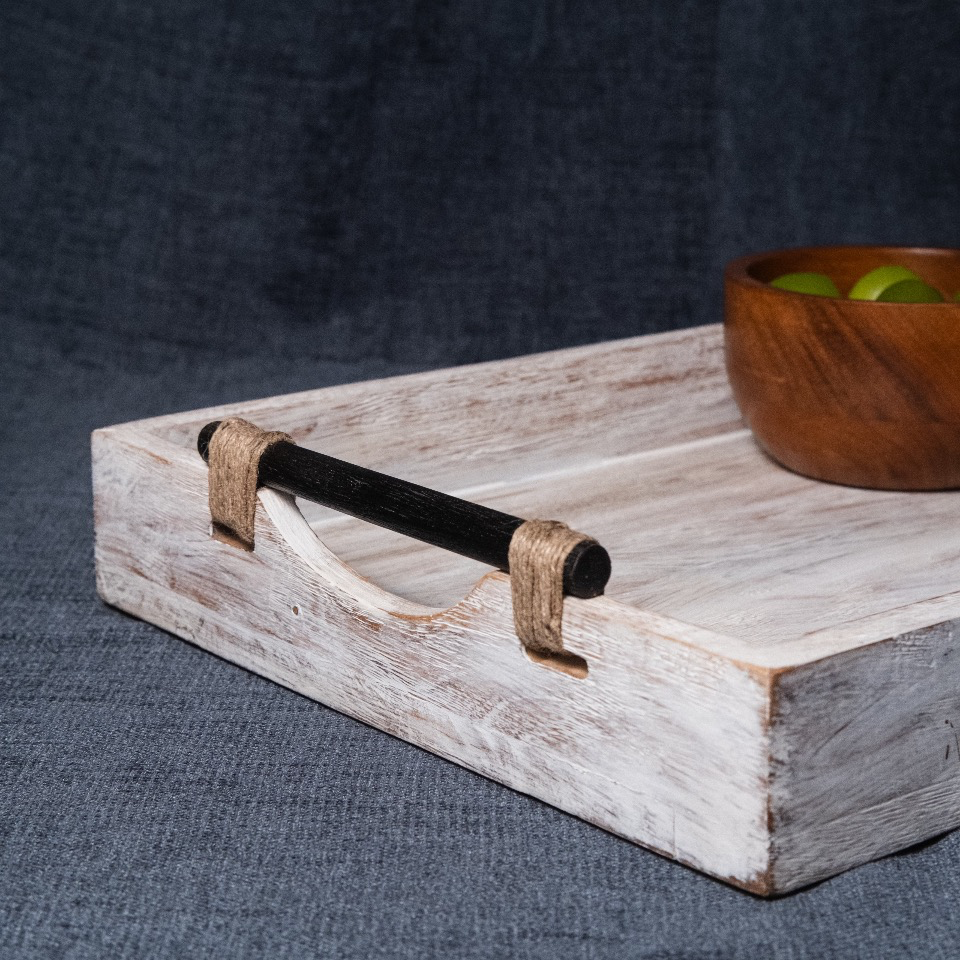 Tray - Black Handle