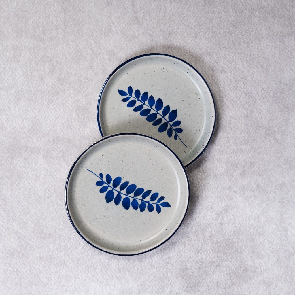 Blue Slate - Cocktail Plate