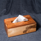 Print - Wooden Tissue Box