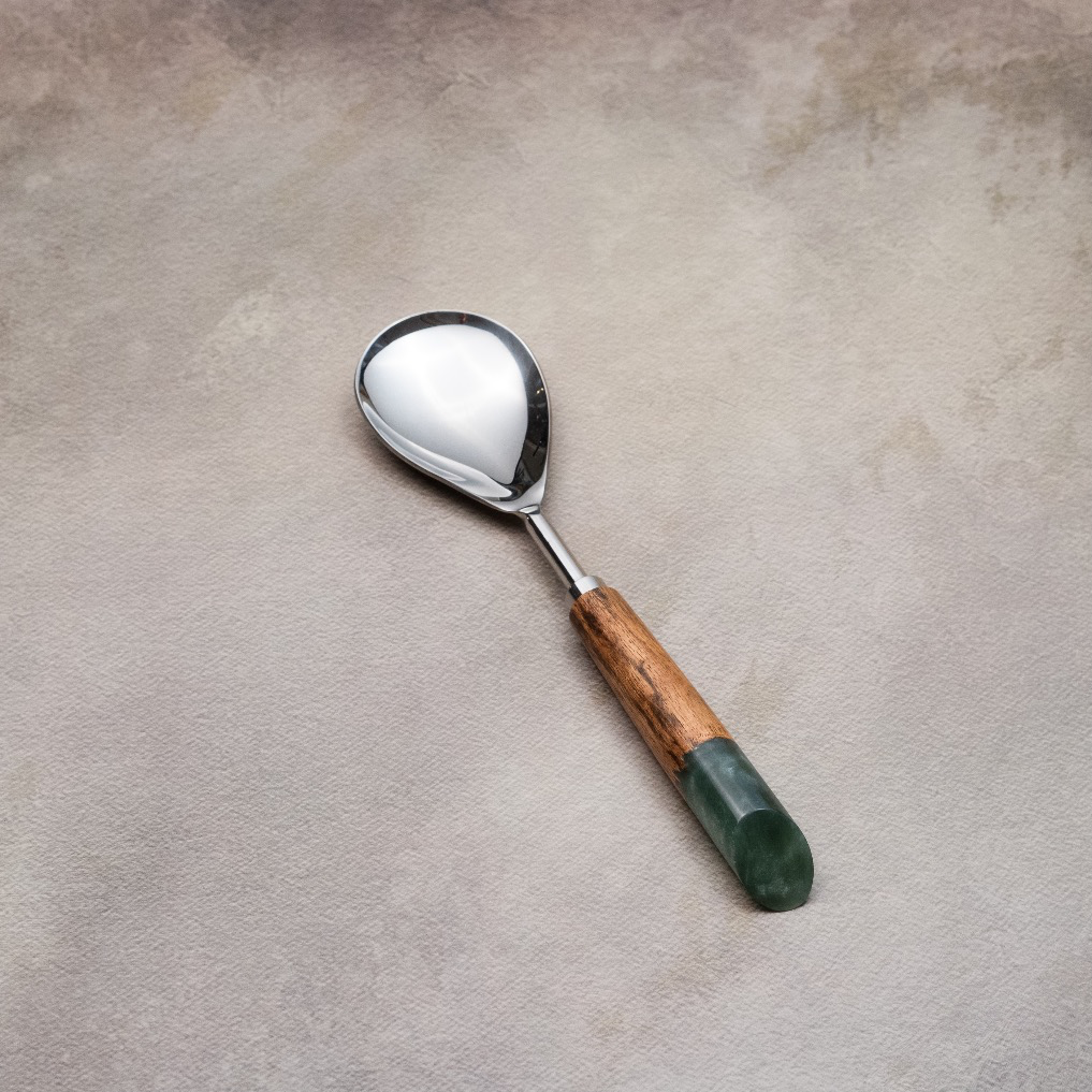 Grey Serving Spoons Set