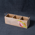 Lotus - Wooden Spoon Caddy