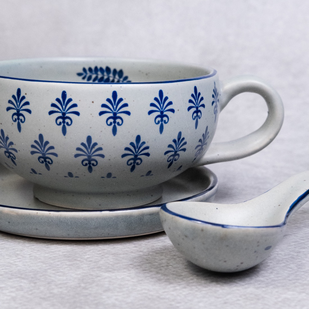 Blue Slate - Soup Bowls