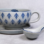 Blue Slate - Soup Bowls