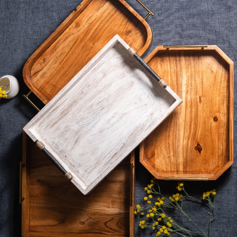 Tray - Black Handle