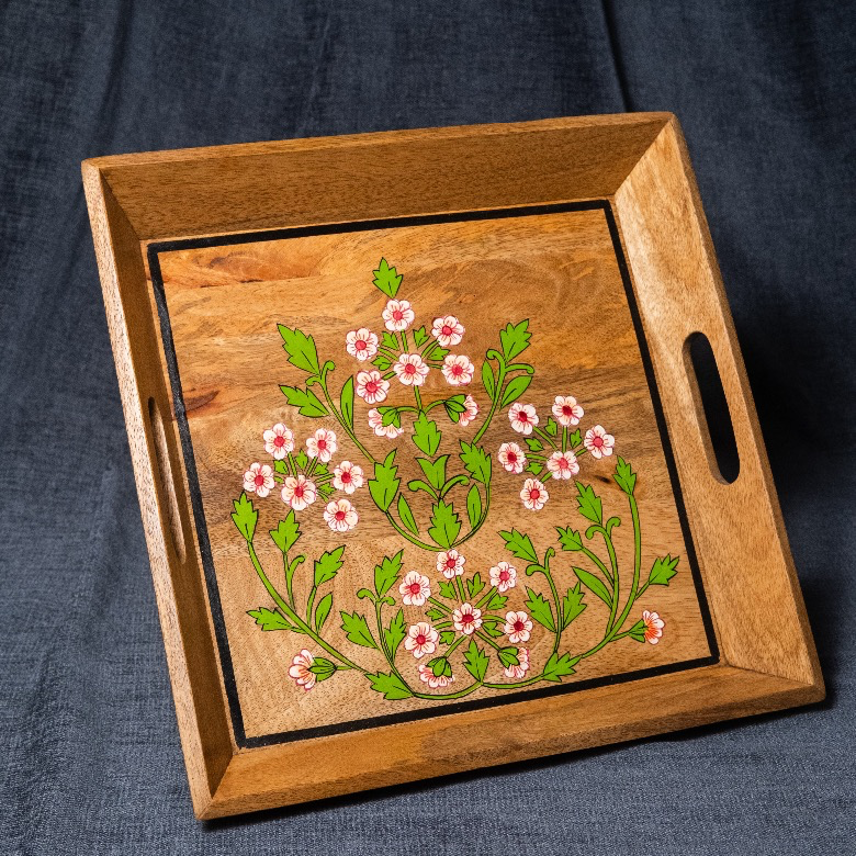 Floral - Serving Tray