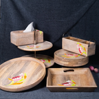 Lotus - Two Tier Dessert Stand