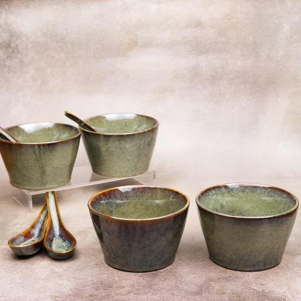 Sage Green - Soup Bowls