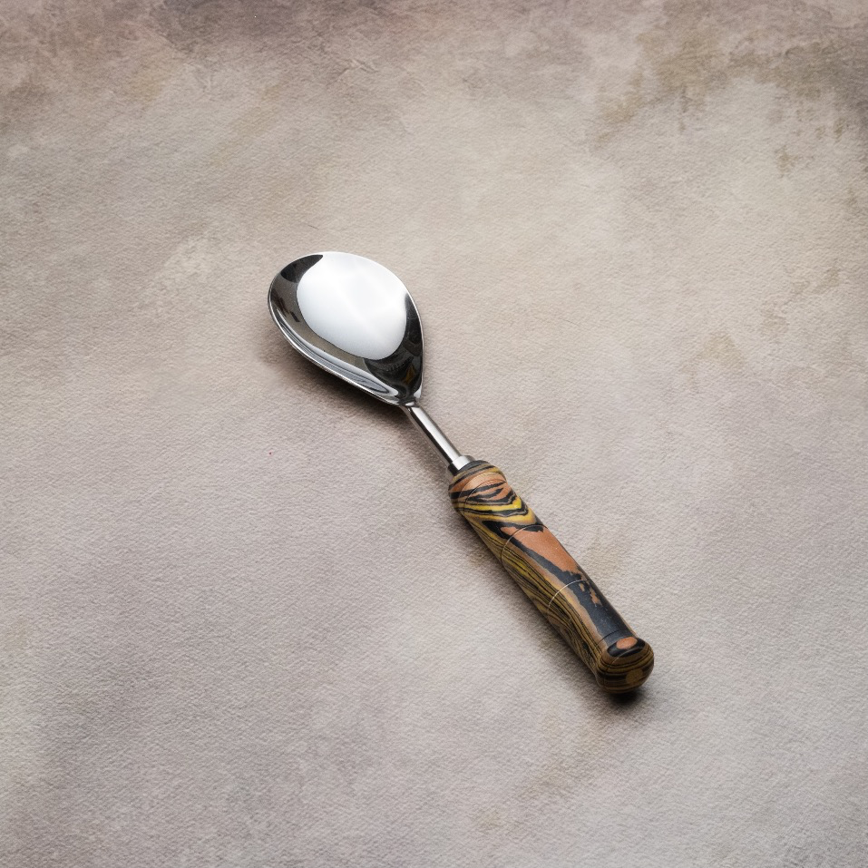 Yellow Grains Serving Spoons Set