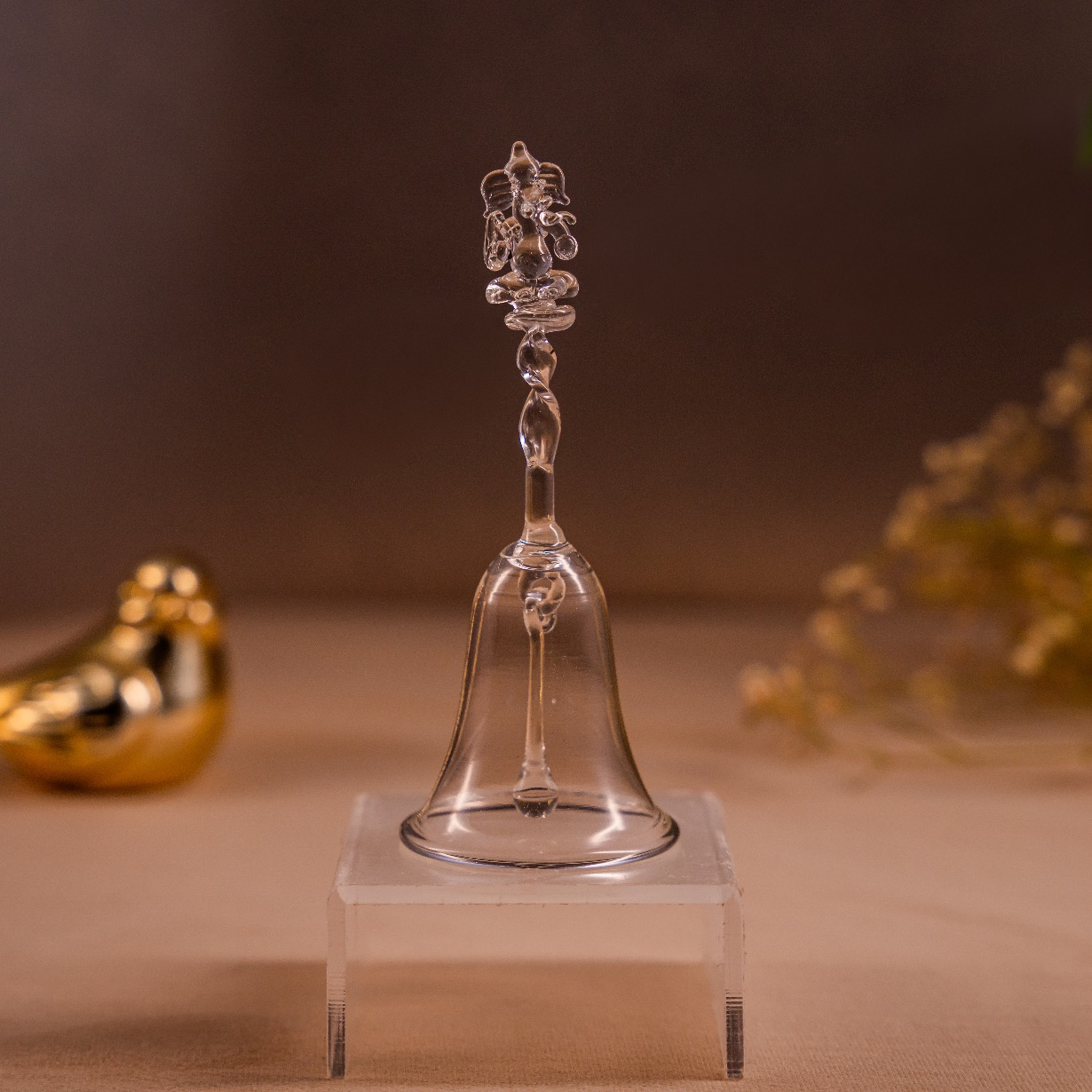 Ganesh Glass Bell