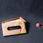 Lotus - Wooden Tissue Box