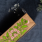 Floral - Wooden Spoon Caddy