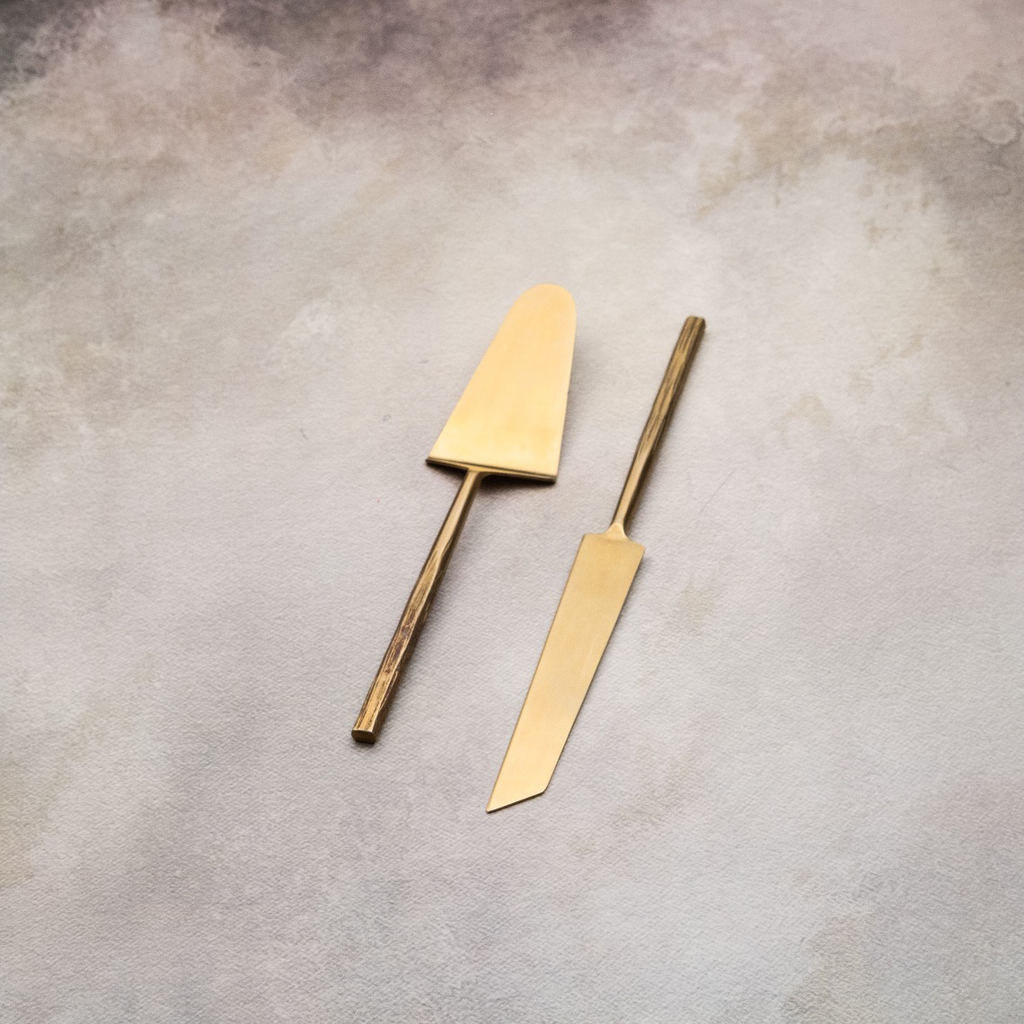 Matte Gold Flatware Collection