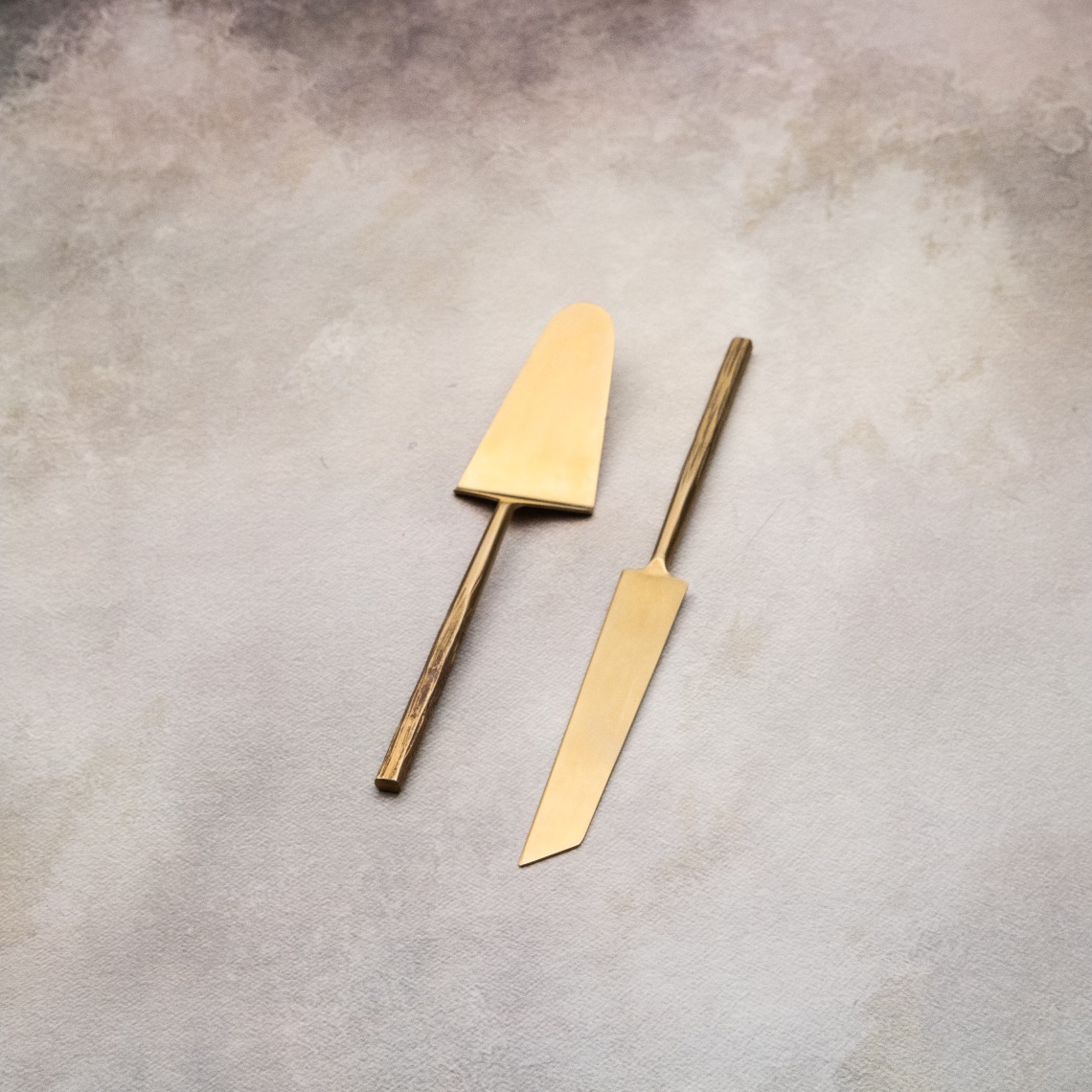 Matte Gold Flatware Collection