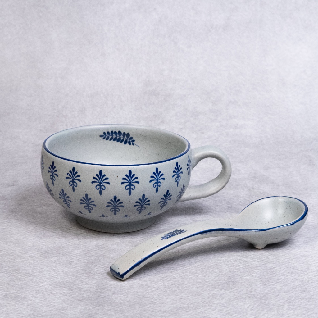 Blue Slate - Soup Bowls