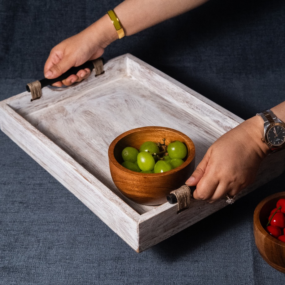 Tray - Black Handle