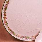 Bougainvillea - Round Platter with Dip Bowl