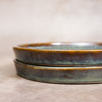 Sage Green - Round Cocktail Plate