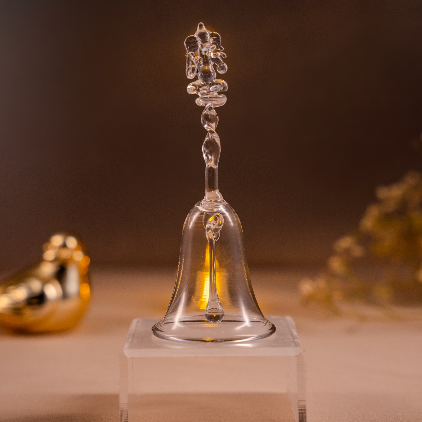 Ganesh Glass Bell