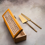Matte Gold Flatware Collection