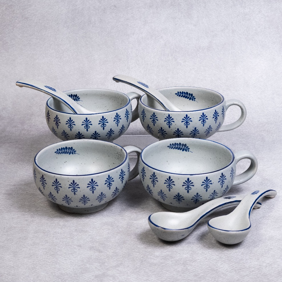 Blue Slate - Soup Bowls