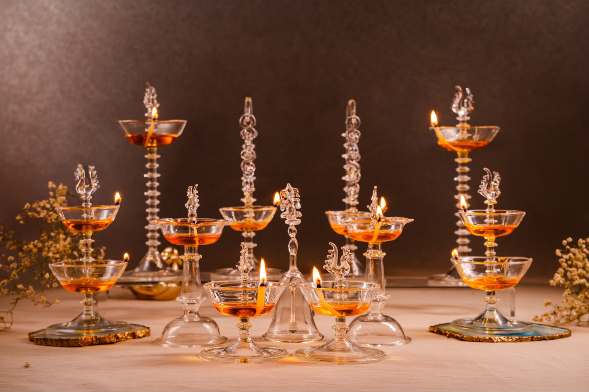 Ganesh Glass Bell